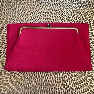 Women’s Pink Clutch-Vintage. Brand unknown